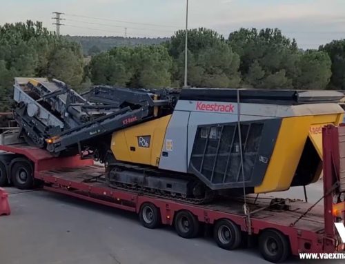 Recibimos un Molino Impactor Móvil KEESTRACK R3h