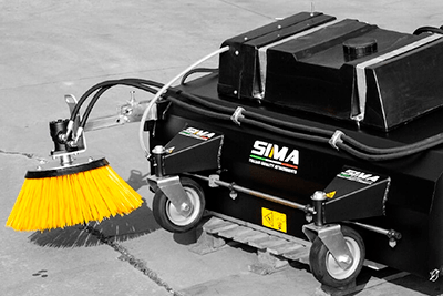 SIMA Concrete Mixing Buckets and Sweeper Buckets